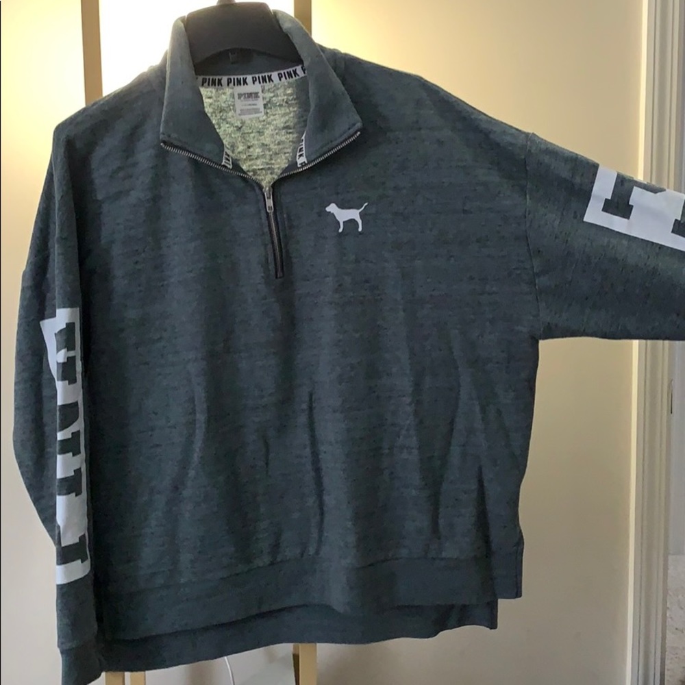 PINK by Victoria Secret zip up sweater